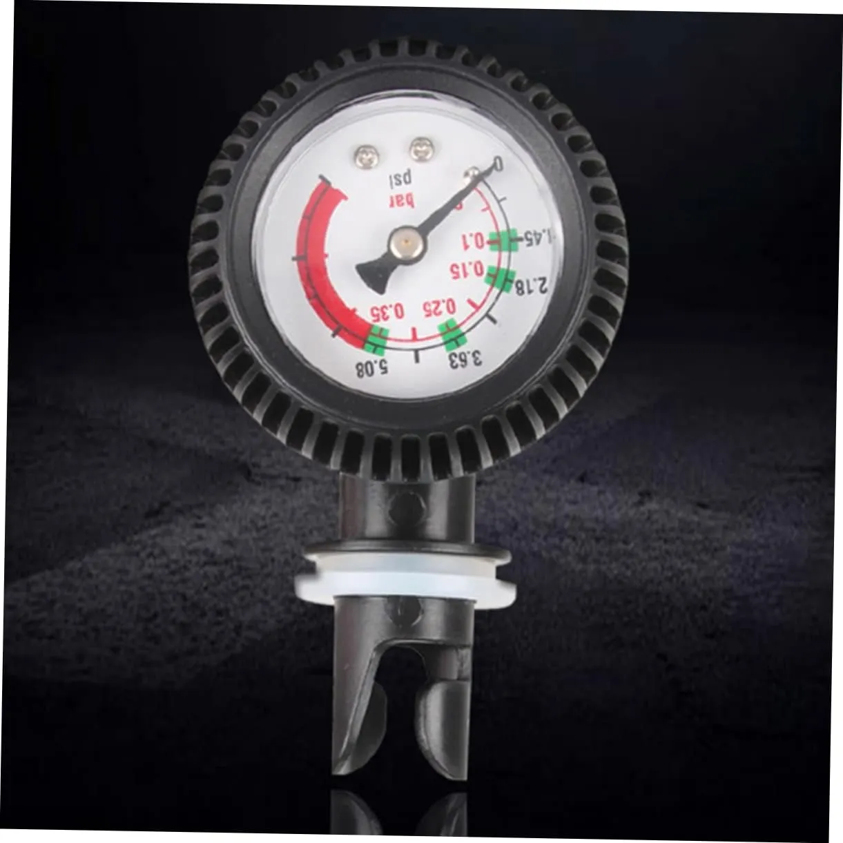 Air Pressure Gauge for Inflatable Boats and Kayaks Psi Measurement Easy Installation Accessory for Rafts