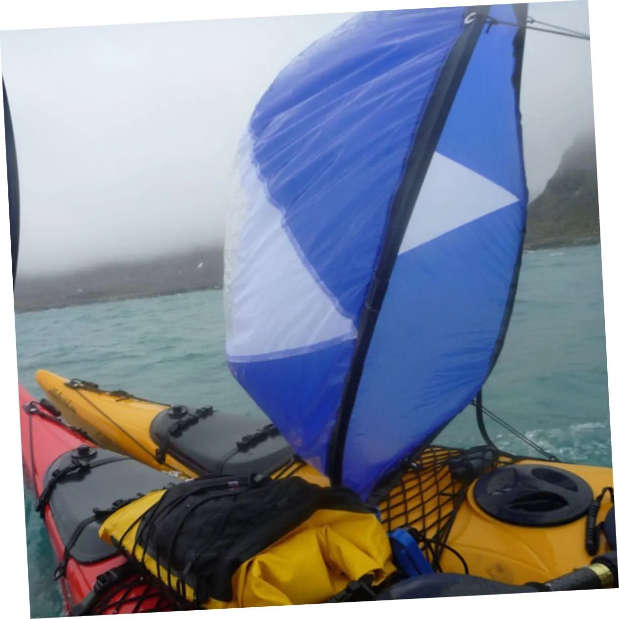 BESPORTBLE Kayak Sail Wind Sail Paddle Foldable