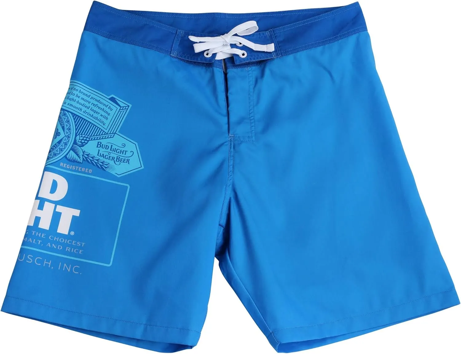 Bud Light Label Board Shorts