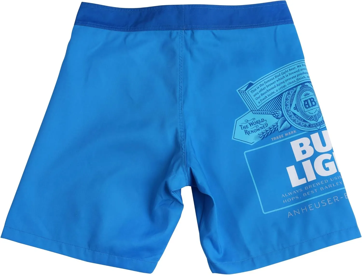 Bud Light Label Board Shorts