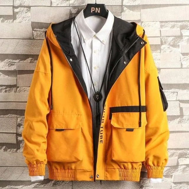Cargo Bomber Mens Jacket