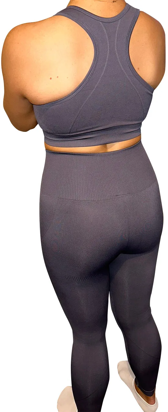 Core seamless legging and sports bra set