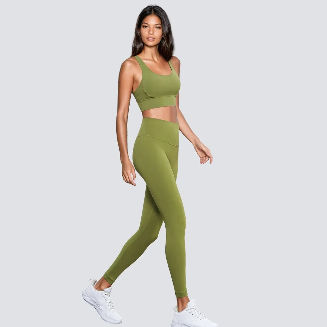 Cross Back Set - Green