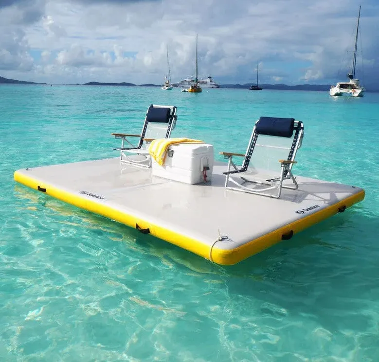 Drop Stitch Inflatable Dock - 8X6