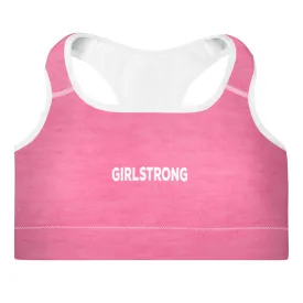 ELEVATED ESSENTIALS, THE PERFECT PADDED SPORTS BRA HOT PINK