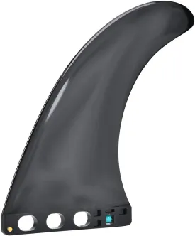 EVTSCAN 9 inch Surfboard Fin, Rear Fin for Surfboard Tail, Fiberglass Reinforeced, SUP Single Center Fin, No Tool Fin Screw, SUP Replacement Fins for Surfboard, Stand up Paddle Board, Longboard