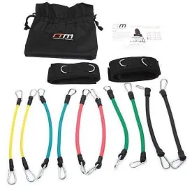 Fitness Resistance Bands-Kinetic-- 13 PieceSet