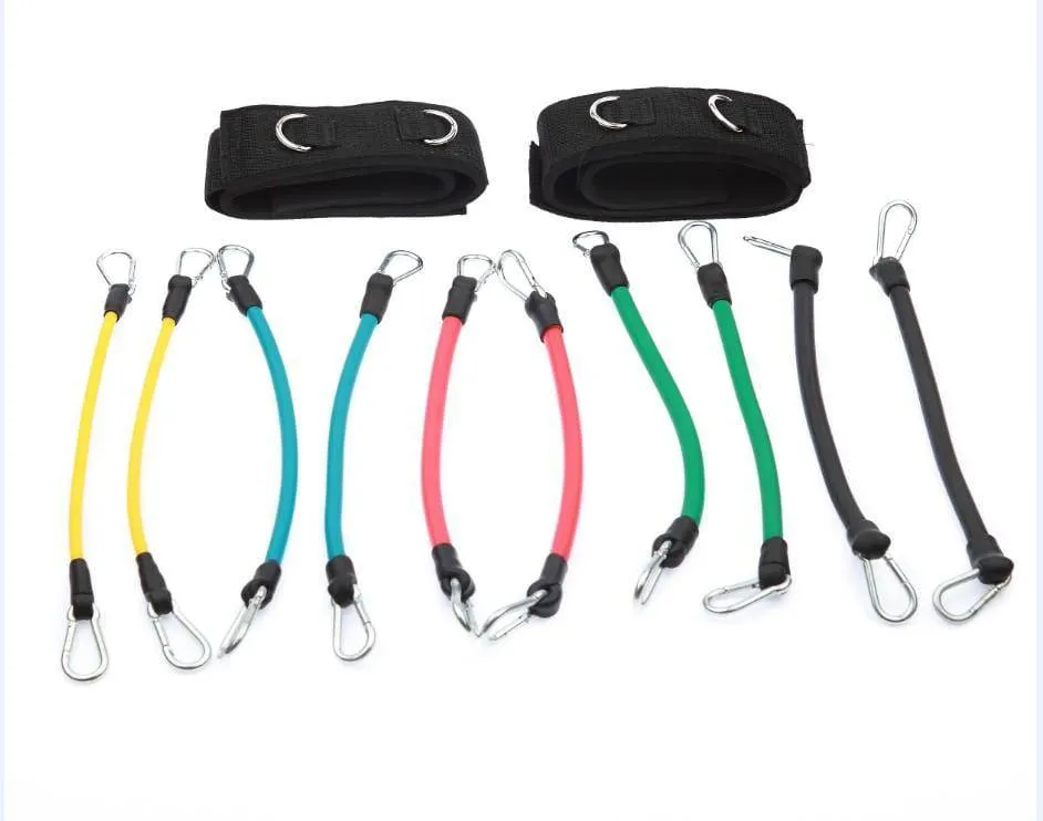 Fitness Resistance Bands-Kinetic-- 13 PieceSet