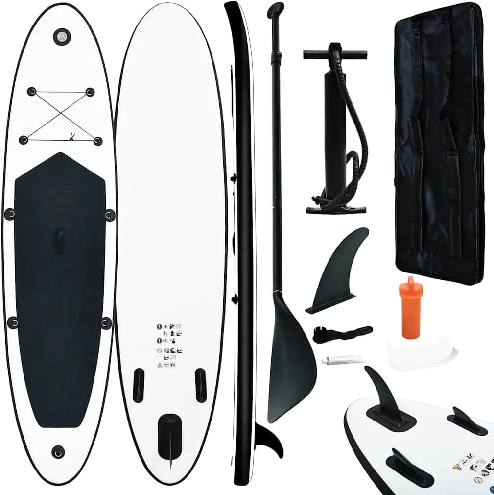 Inflatable Stand Up Paddle Board Set for Adventure and Relaxation, Lightweight and Sturdy, Paddling on Calm Waters or Catching Waves