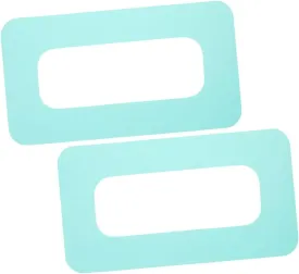 Kisangel 2Pcs Paddle Board Fin Box Connector Patch Easy Replacement for Surfboard Accessories Lightweight Light Green Versatile for Various Models Durable and