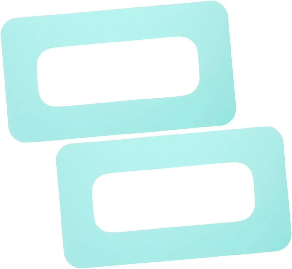 Kisangel 2Pcs Paddle Board Fin Box Connector Patch Easy Replacement for Surfboard Accessories Lightweight Light Green Versatile for Various Models Durable and