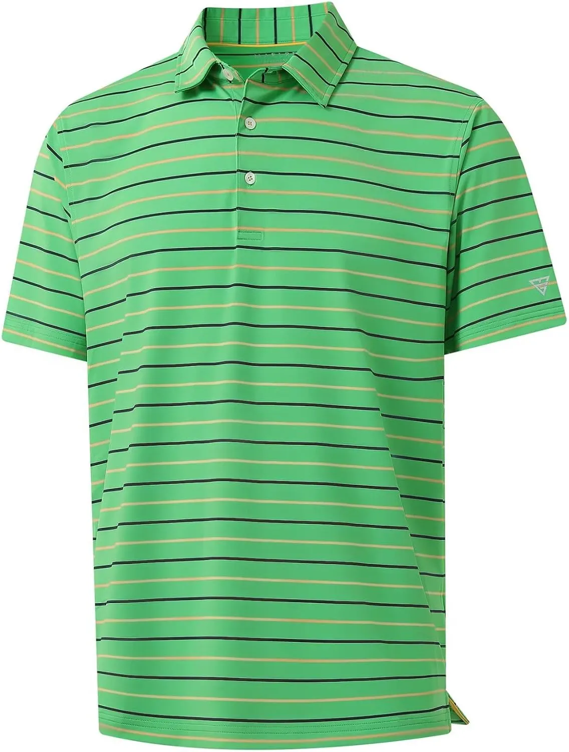 M MAELREG Boys Polo Shirt Short Sleeve Performance Moisture Wicking Dry fit Casual Striped Golf Shirts for Boys