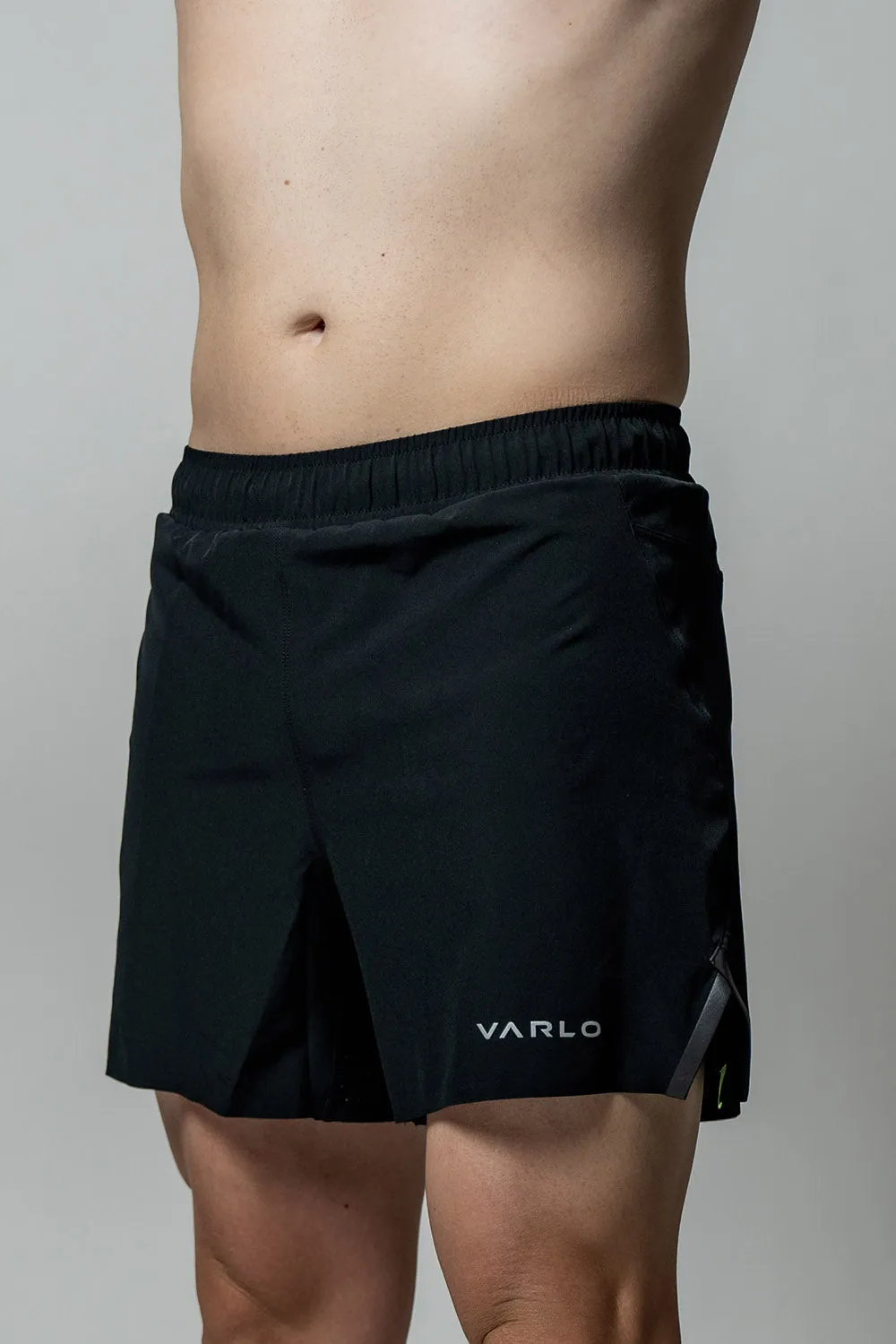 Men's Pacer 6" Run Shorts (Black)