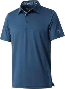 Mens Polo Shirts Short and Long Sleeve Casual Solid Stylish Dry Fit Performance Designed Collared Golf Polo Shirts for Men