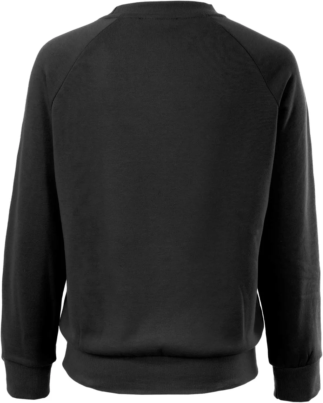 MixMatchy Women's Soft and Comfy Basic Pullover Crewneck Fleece Sweatshirt