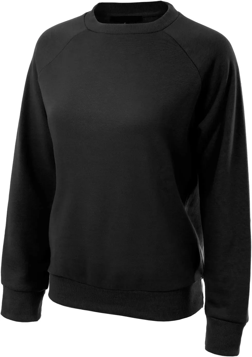 MixMatchy Women's Soft and Comfy Basic Pullover Crewneck Fleece Sweatshirt