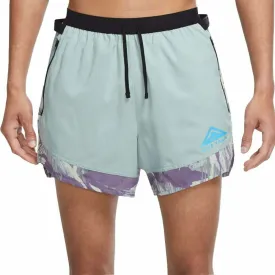 Nike Brief-Lined Trail Stride 5inch Shorts - Light Blue