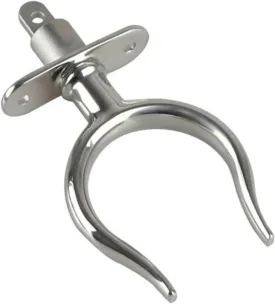 Oar Lock Holder 2 Pcs Marine Stainless Steel Oar Lock Oarlock Rowlock Marine Row Boat Dinghy Water Raft Boat Kayak Canoe Oar Lock