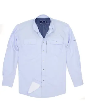 Offshore Fishing Shirt Light Blue
