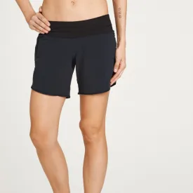 Oiselle | Long Roga Shorts | Women's | Black