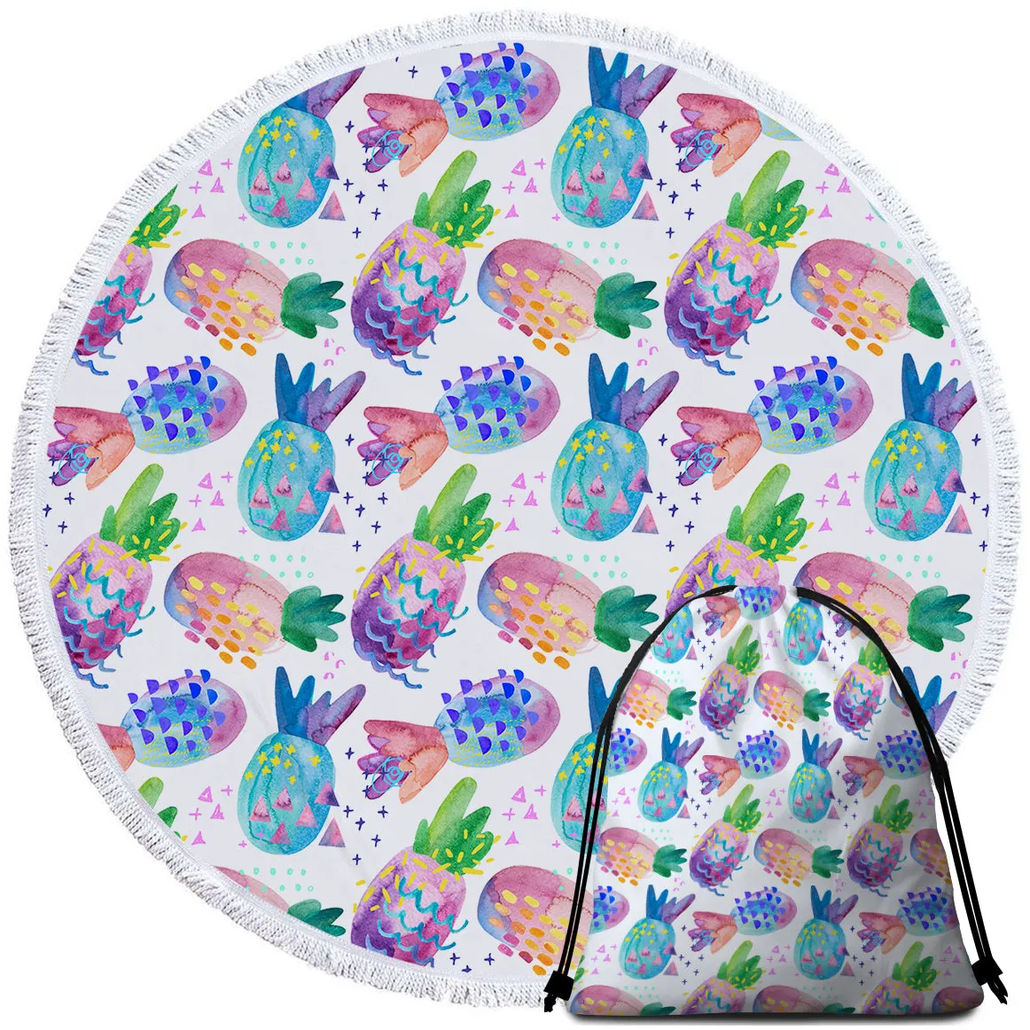 Pina Colorada Towel   Backpack