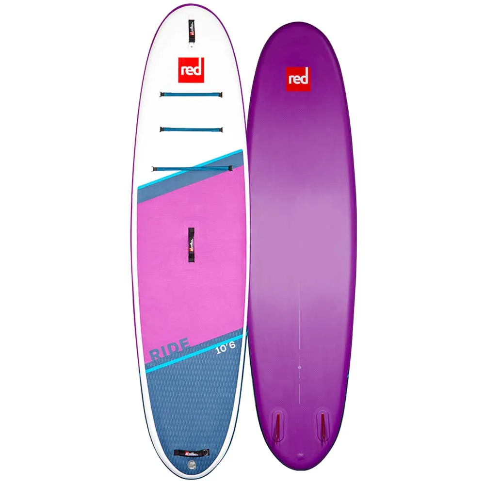 Red Ride MSL 10'6 Purple Inflatable Paddle Board Carbon 100 Package 2021
