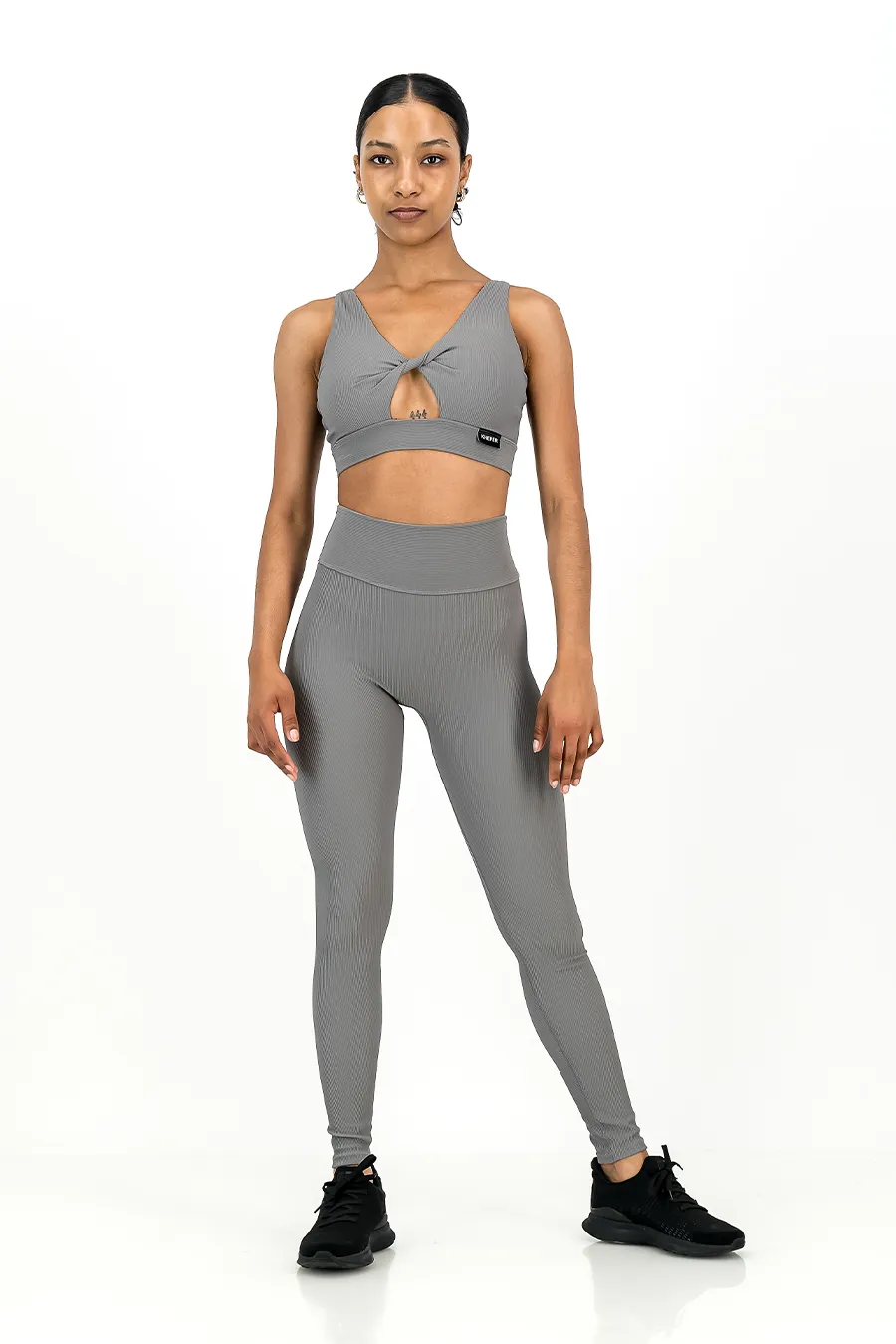 Rib Aspire Leggings | Storm