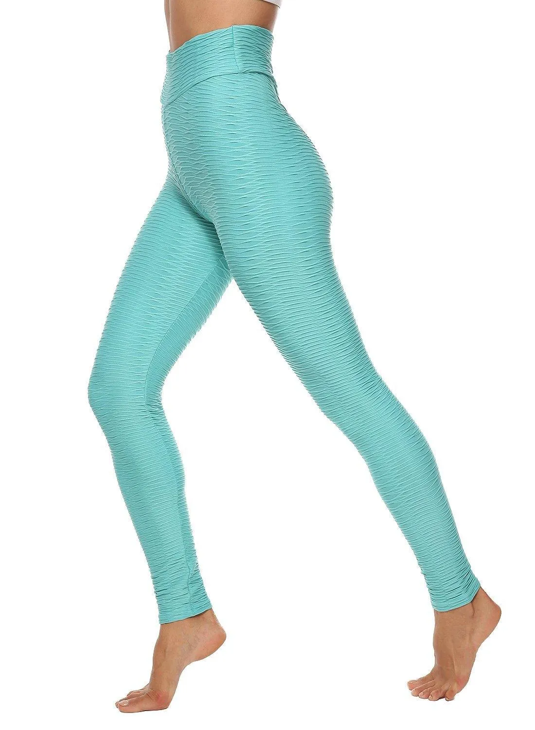 SEASUM Spanx Leggings High Waisted Scrunch Butt Yoga Pants