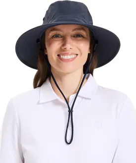 Solbari Unisex Traveler Broad Brim Sun Hat UPF 50 , Ultimate UV Protection, Lightweight & Breathable, Packable Travel Hat