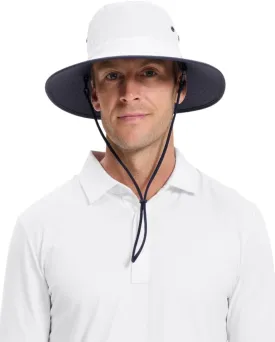 Solbari Unisex Traveler Broad Brim Sun Hat UPF 50 , Ultimate UV Protection, Lightweight & Breathable, Packable Travel Hat