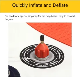 SUP Paddle Air Nozzle Connector, 3.4cm*7.8cm Paddle Board Pump Adapter for Inflatable Boat,Stand Up Paddle Board,Kayak, Dinghy