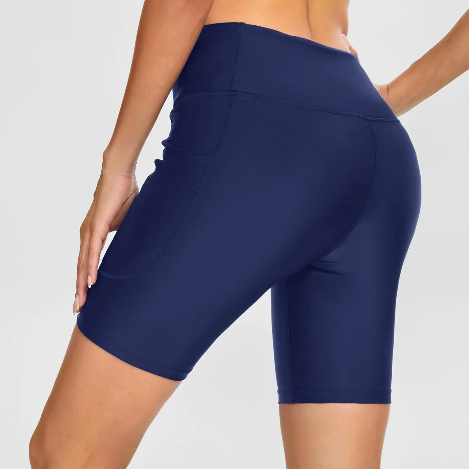 Swim Shorts Women High Waisted Tummy Control Board Shorts Bathing Suit Shorts Swimsuit Bottoms 7"/9" Inseam