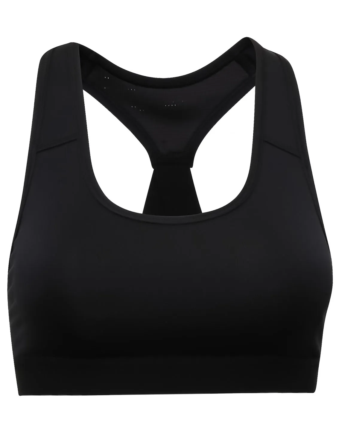 TriDri® performance sports bra (medium impact) | Black (Solid