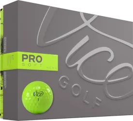 VICE Golf Pro Soft Lime Golf Balls