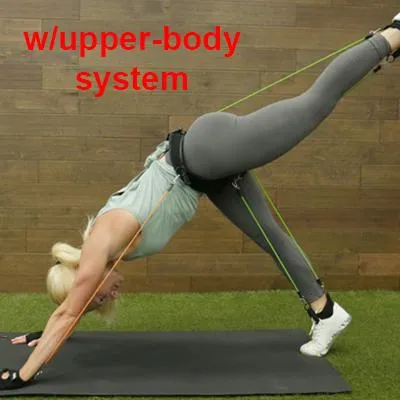 ·Wearbands Full-Body Training System Pro: 5 Lower-body levels, 2 Upper-body levels·