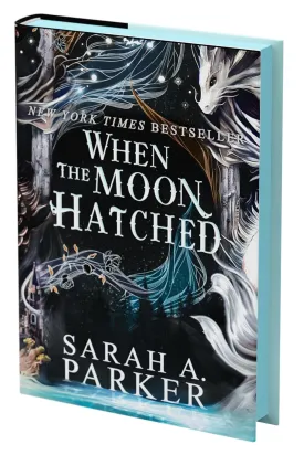 When the Moon Hatched: A Fast-Paced Romantasy with Undeniable Chemistry in a Stunning Immersive World (The Moonfall Series, 1) Hardcover  October 1, 2024