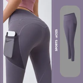 Women's Slim Fit With Pocket Sport Leggings - GlamzLife