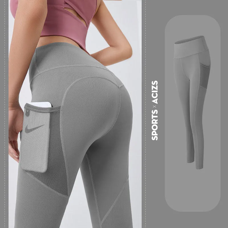 Women's Slim Fit With Pocket Sport Leggings - GlamzLife