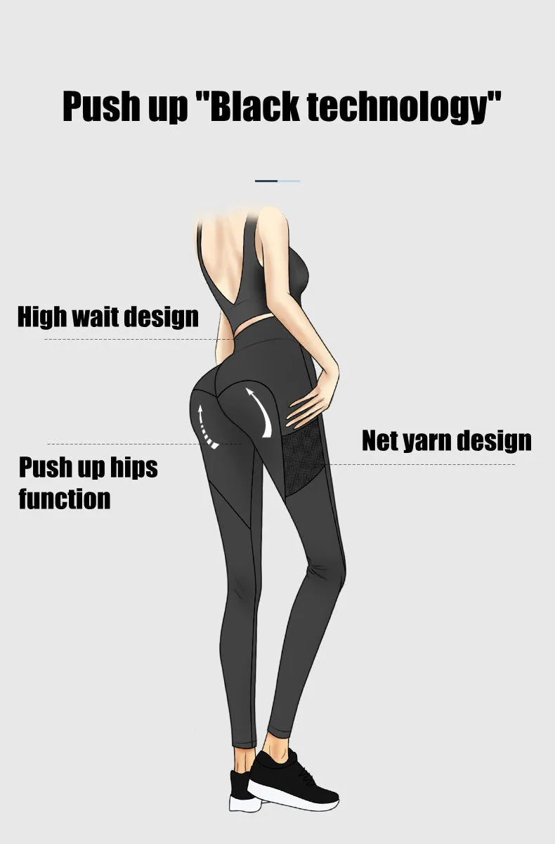 Women's Slim Fit With Pocket Sport Leggings - GlamzLife