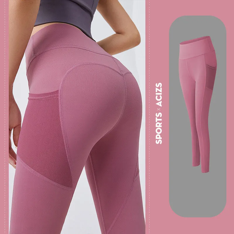 Women's Slim Fit With Pocket Sport Leggings - GlamzLife